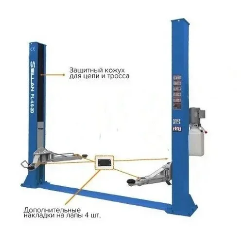 PL-4.0-2D(380V) КОМПЛЕКТ защитный кожух и дополнительные защитные накладки