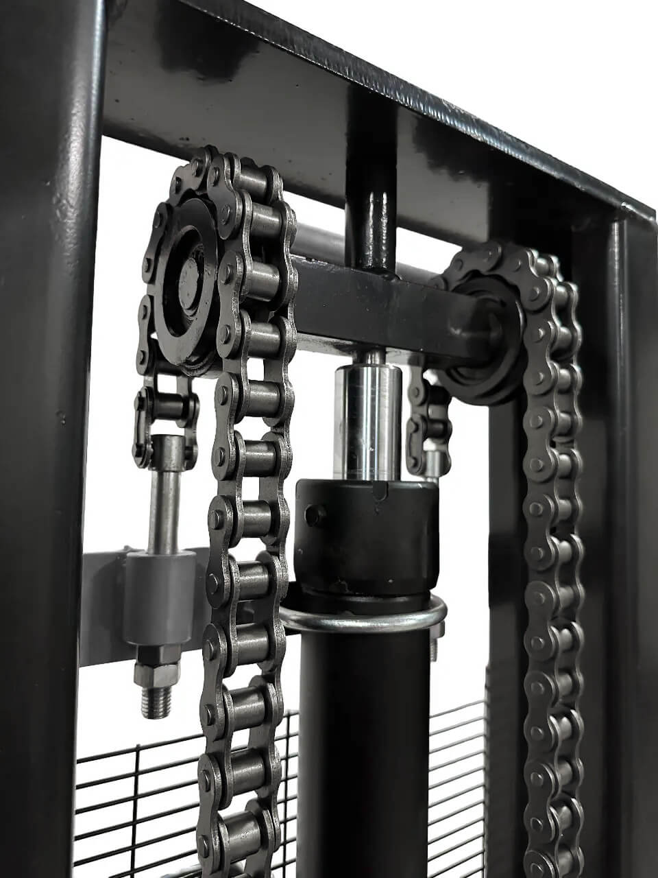 Штабелер гидравлический с электроподъемом ДУБЛИН 1500кг фото 7