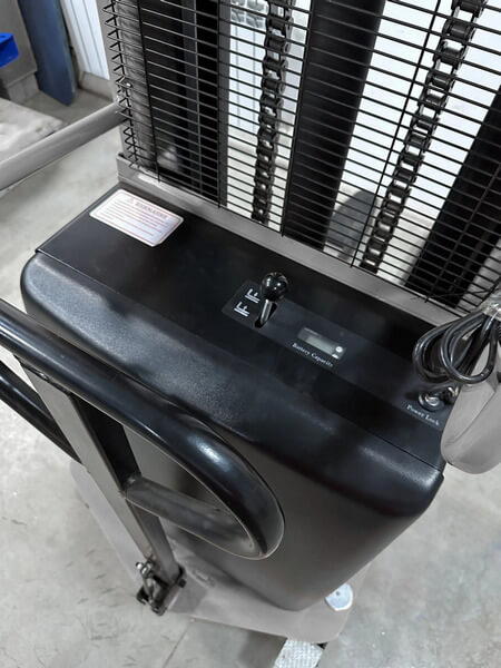 Штабелер гидравлический с электроподъемом ДУБЛИН 1500кг фото 9