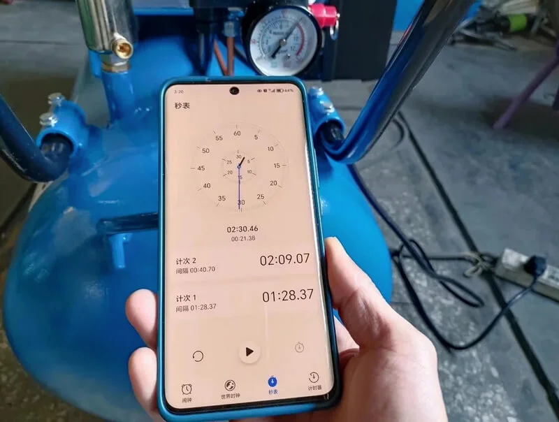 Компрессор воздушный 3065-100 220V-4.0HP реальный контроль давления