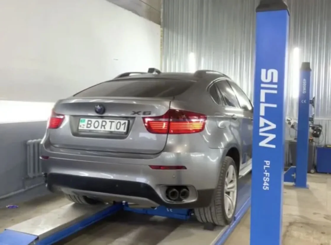 Автомобильный подъемник Sillan для Автосервиса Bort01_Car_Service