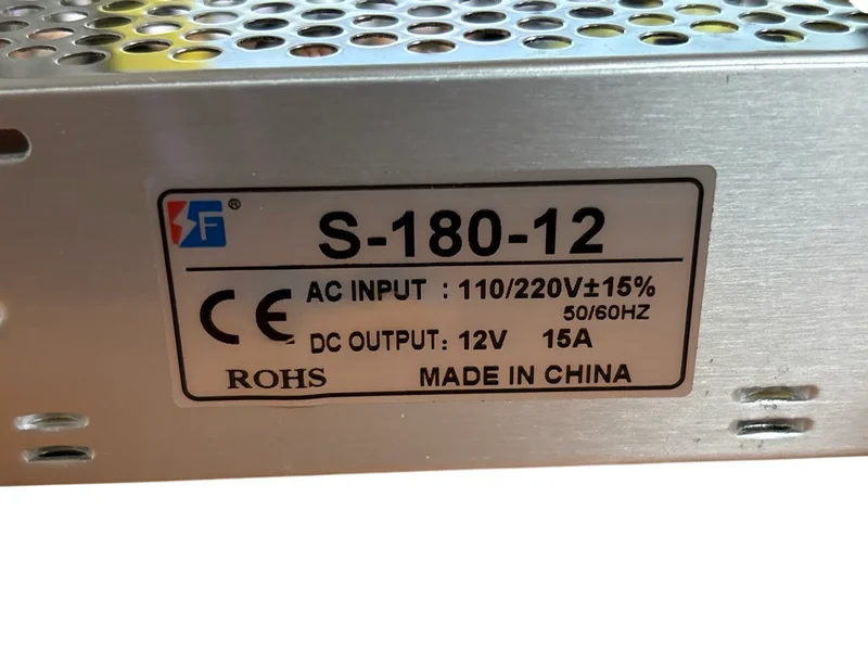 Блок питания для установки для замены антифриза GD-515 (AC110-220V input / DC12V output 15A)