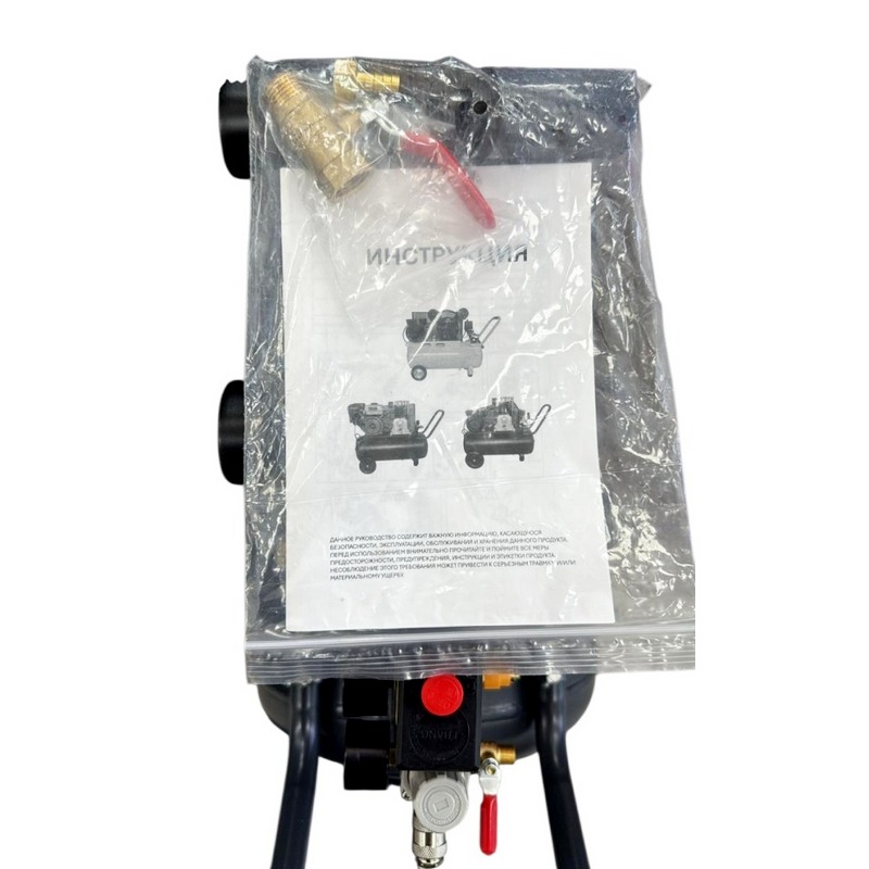 Компрессор воздушный Sillan (HM1.1JW*2/100L б/м) 100L/8Bar/230V