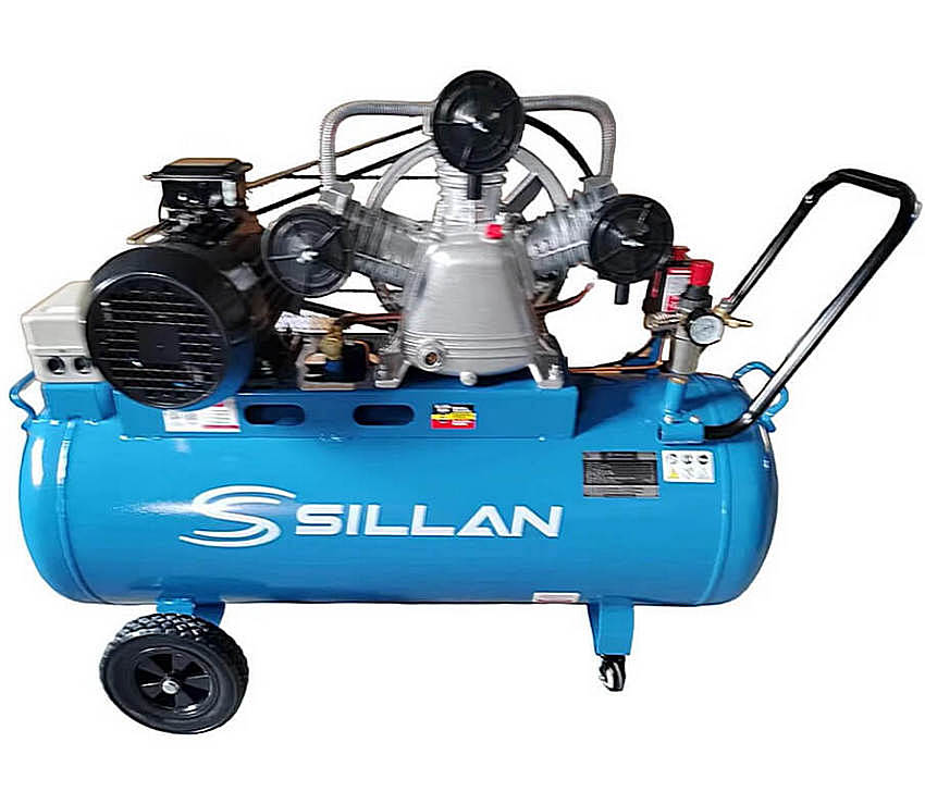 Компрессор воздушный 3065-100 380V/4.0HP, Уценка, код: 101025-0001