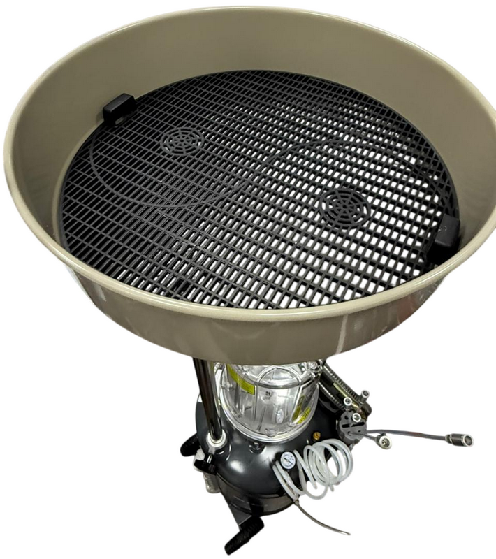 Установка сбора и замены масла с предкамерой НС-2097 80л Grey