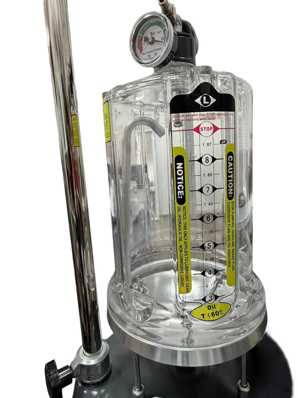 Установка сбора и замены масла с предкамерой НС-2097 80л Grey