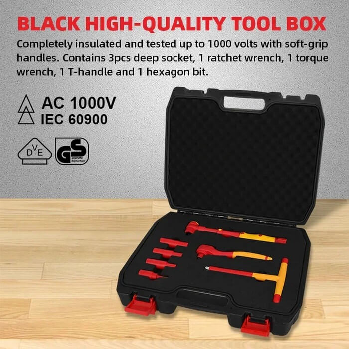 Набор инструмента диэлектрического 7 пр. Gatmatic фото 4