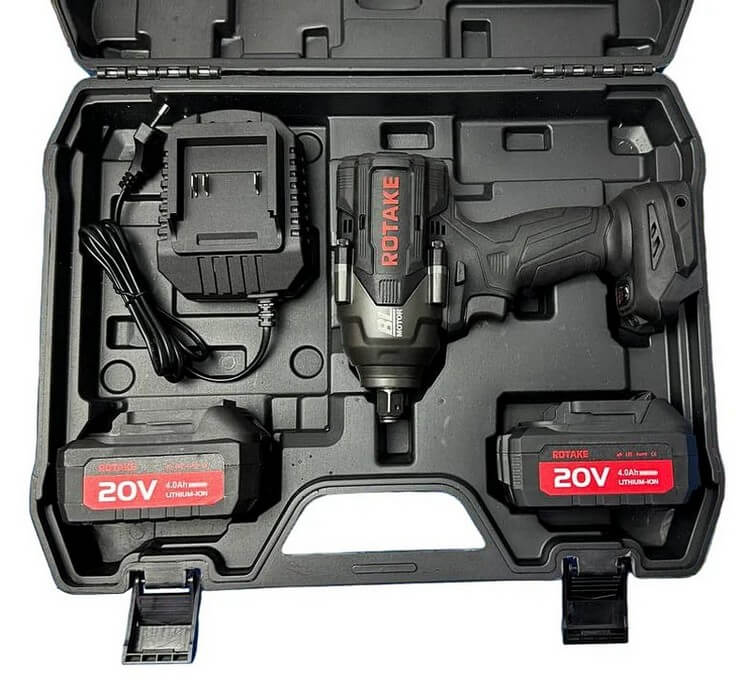 Пневмогайковерт ударный аккумуляторный Rotake RC-8803 фото 5