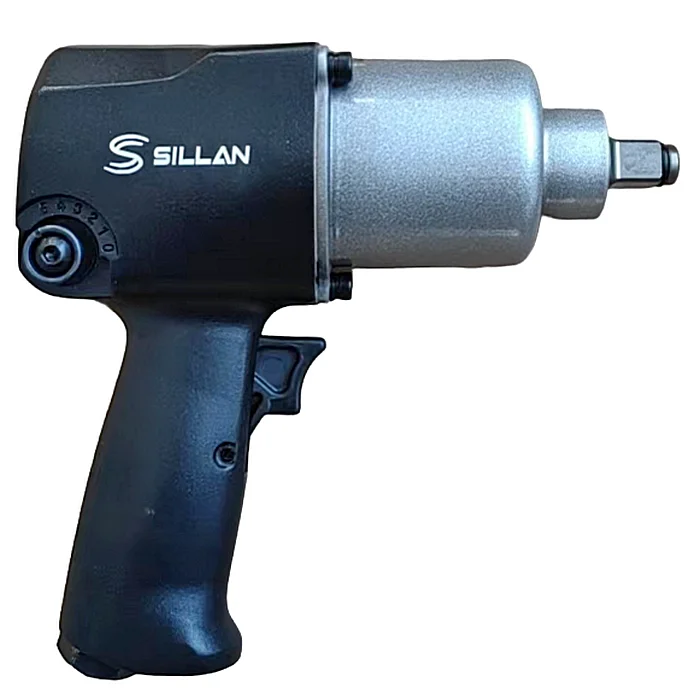 RT-5231K Пневмогайковерт SILLAN 1/2" 650Нм в кейсе