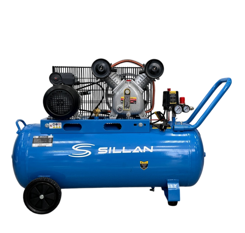 Компрессор воздушный Sillan (HM-V-0.25/100L) 100L/10Bar/230V