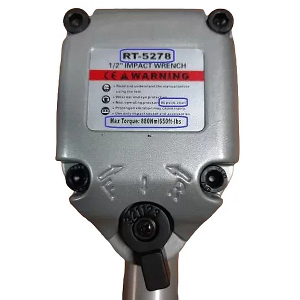 Пневмогайковерт ударный  RT-5278K с кейсом 1/2" 15пр