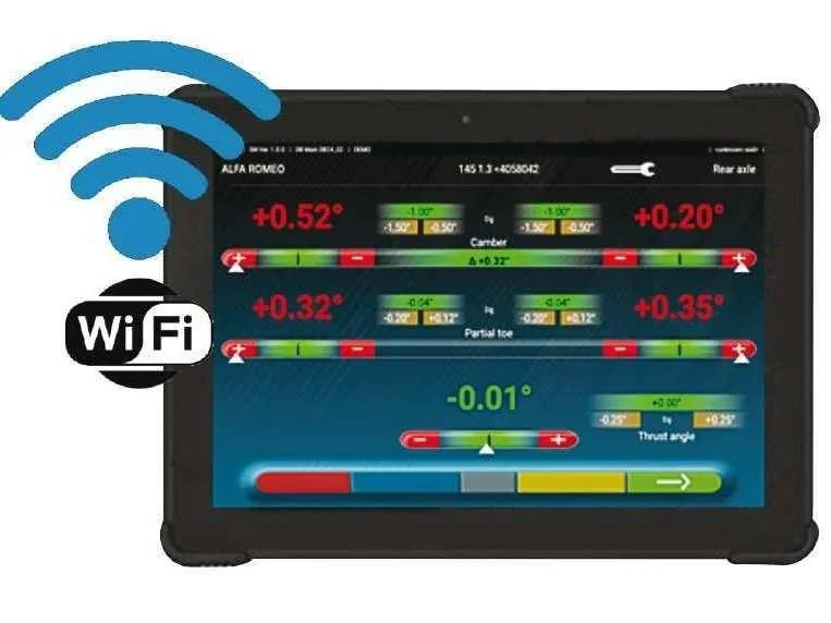 Стенд развал-схождения Ravaglioli RAVTD2.0WIFI (без кругов)