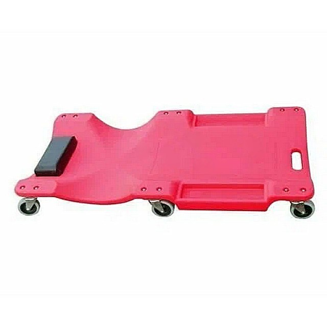 Лежак подкатной 36" пластиковый на 6 колесах TP-36