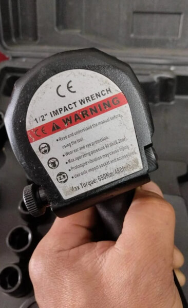 RT-5231K Пневмогайковерт SILLAN  650Нм в кейсе, Уценка 011223-0009 характеристики