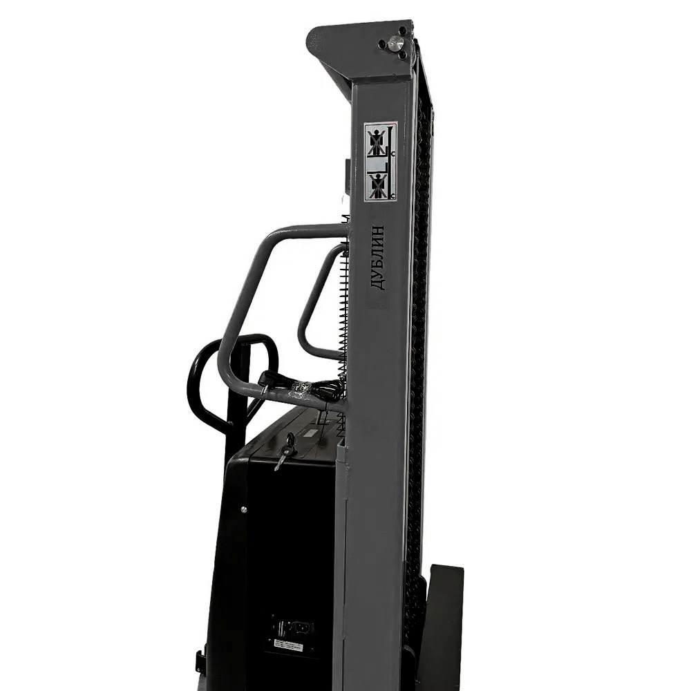 Штабелер гидравлический с электроподъемом ДУБЛИН 1500кг фото 3