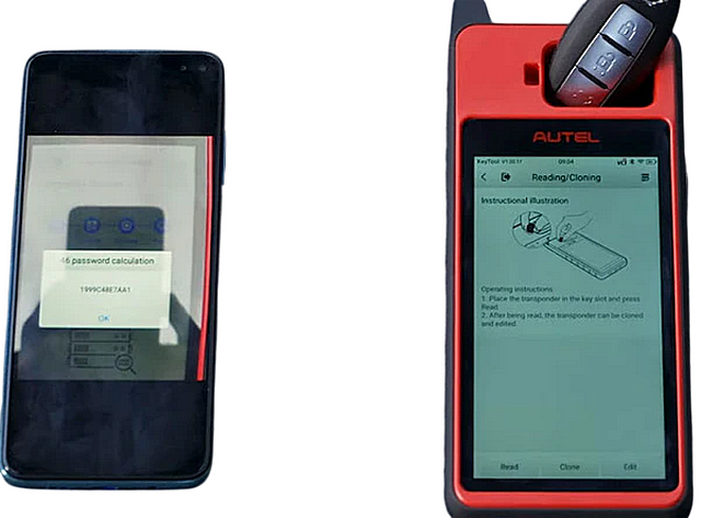 Программатор смарт-ключей Autel MaxiIM KM100