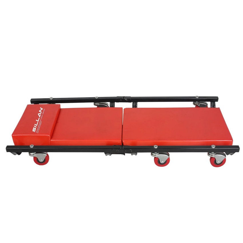 Лежак подкатной на 6 колесах T36-2