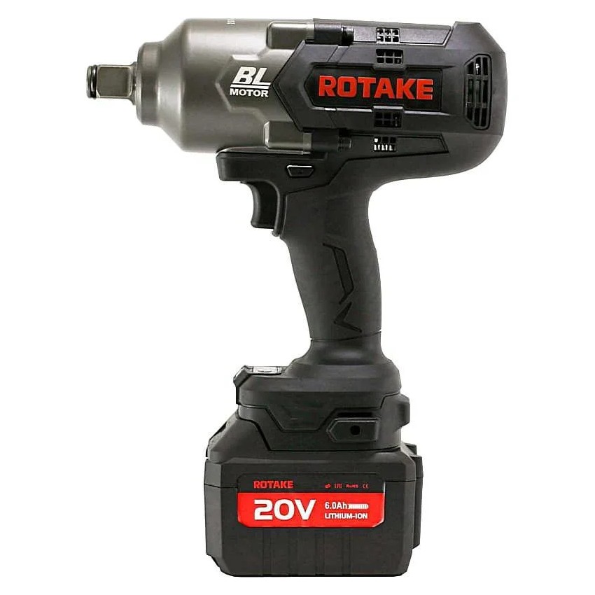 Пневмогайковерт ударный аккумуляторный Rotake RC-8803