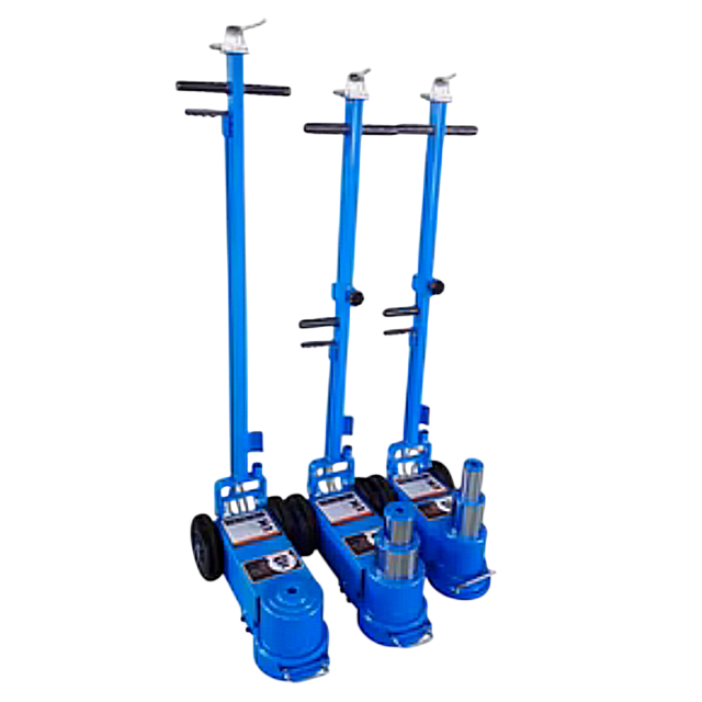 T22080 Домкрат пневмогидравлический телескопический 40/80т