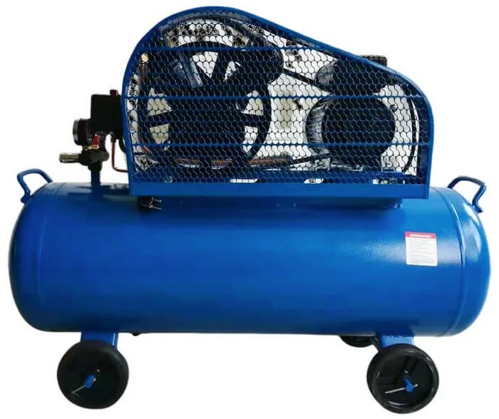 Компрессор воздушный 2051-100 220V-2.0HP вид сзади