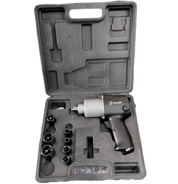 RT-5231K Пневмогайковерт SILLAN  650Нм в кейсе, Уценка 011223-0009 внешний вид
