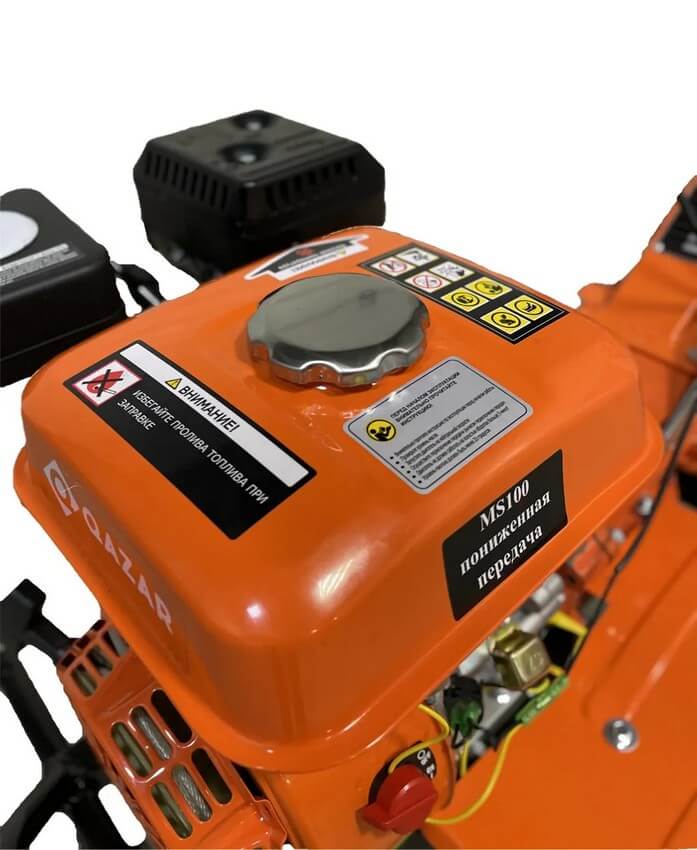 Бензиновый мотокультиватор Qazar MS100 MQ фото 13