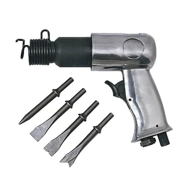 Пневмозубило с набором зубил SILLAN RT-3502 фото 2