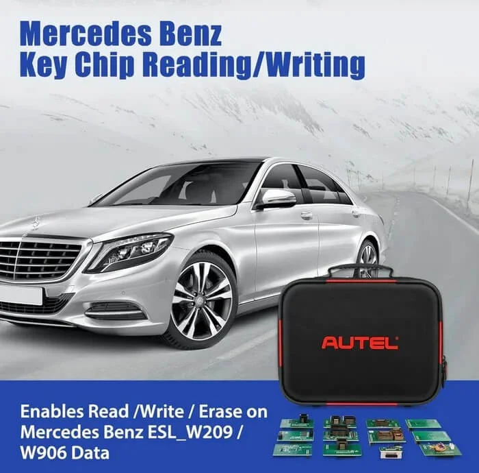 Комплект адаптеров Autel MaxiIM IMKPA совместимость с Mercedes Benz