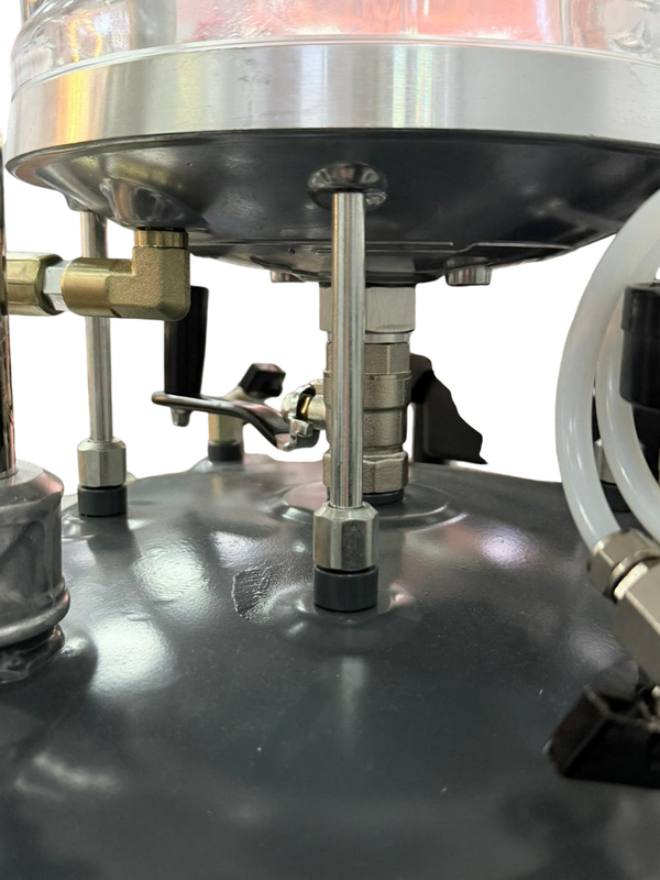 Установка сбора и замены масла с предкамерой НС-2097 80л Grey