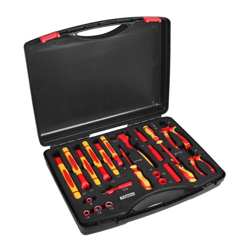 Набор инструмента диэлектрического 22 пр. Gatmatic