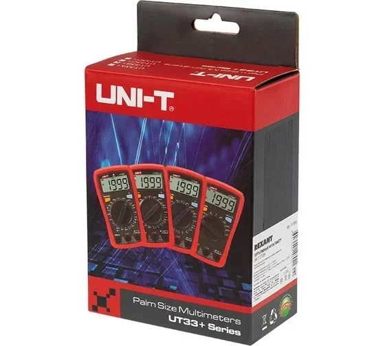 Мультиметр цифровой портативный UT33B+UNI-T