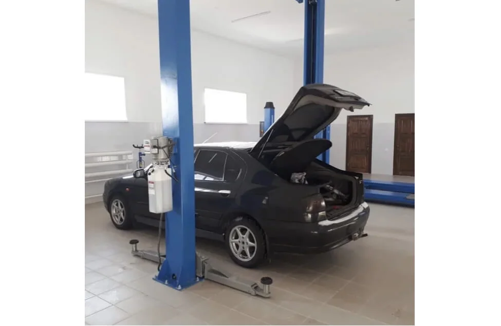 2-х Стоечный Автоподъемник Sillan для Автосервиса Lion Service, в п. Косшы