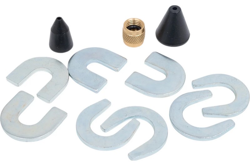 НАБОР АДАПТЕРОВ ДЛЯ ТЕСТИРОВАНИЯ СИСТЕМЫ КОНДИЦИОНИРОВАНИЯ В КЕЙСЕ JTC-4317 (комплект)