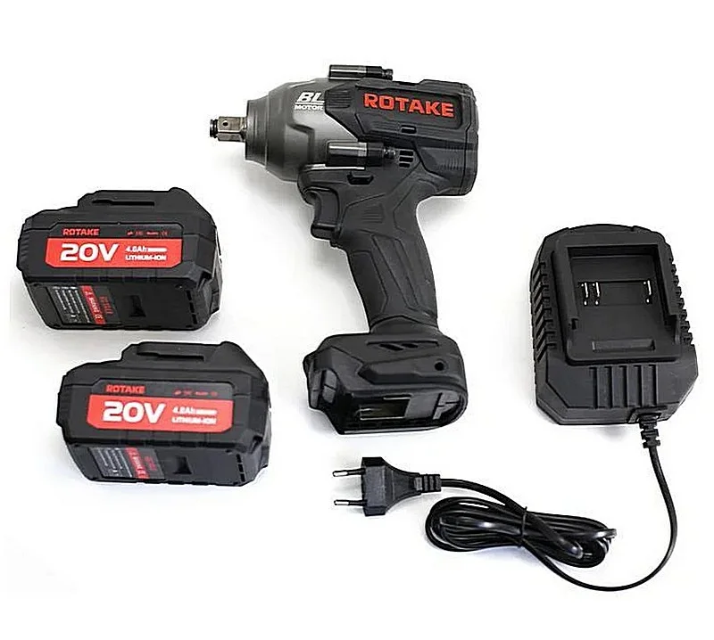 Пневмогайковерт ударный аккумуляторный Rotake RC-8803 фото 3