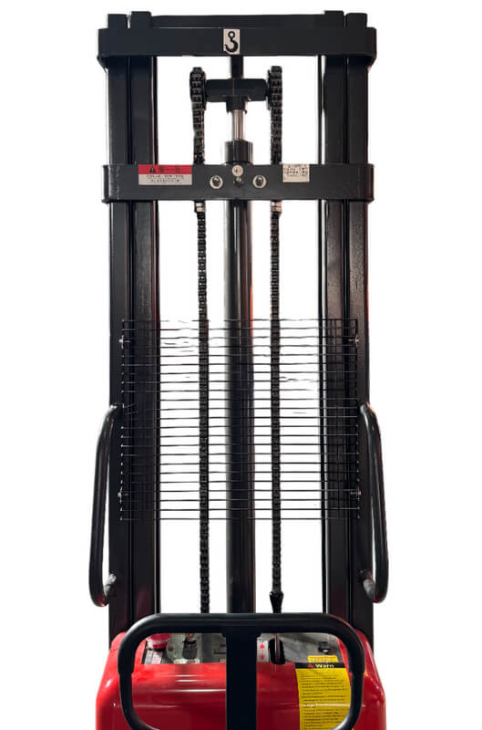 Штабелер гидравлический с электроподъемом РИО 1500кг-3500м М фото 8