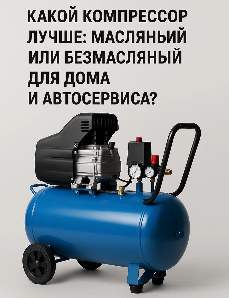 Какой компрессор лучше: масляный или безмасляный для дома и автосервиса?