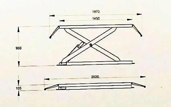 Ножничный подъемник PL-Z30M 220B