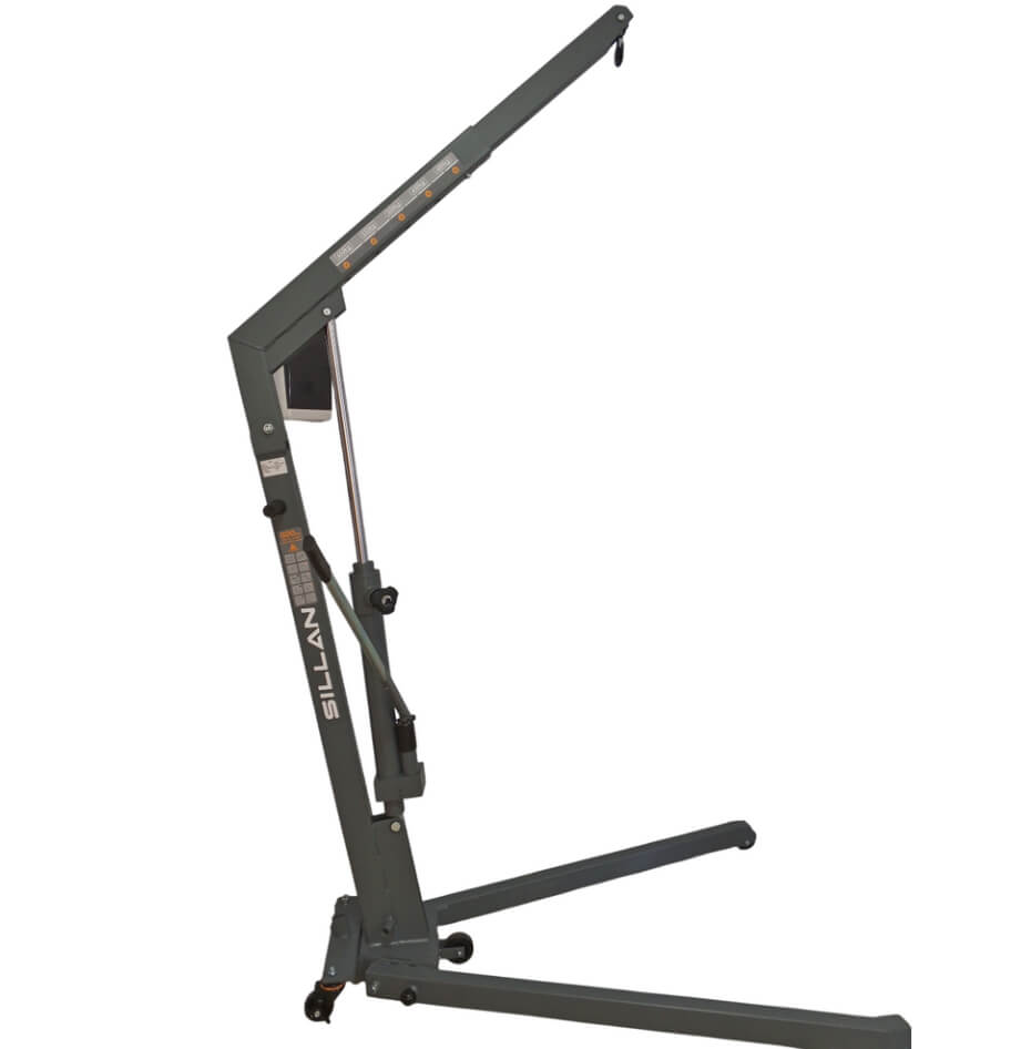 Кран для двигателя SC600 вид сбоку