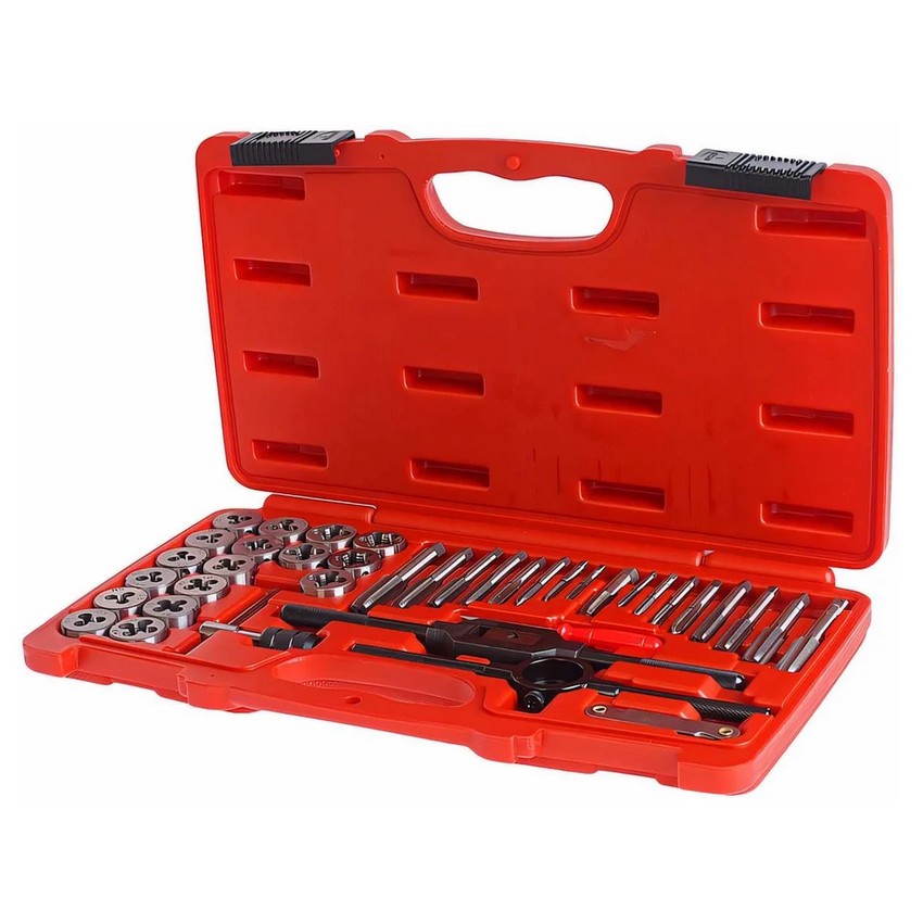 Набор метчиков и плашек (в кейсе) 40 предметов JTC/1/10 JTC-3432A