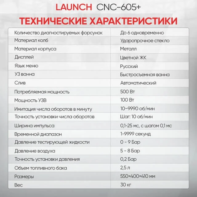 Launch CNC605+ фото 10