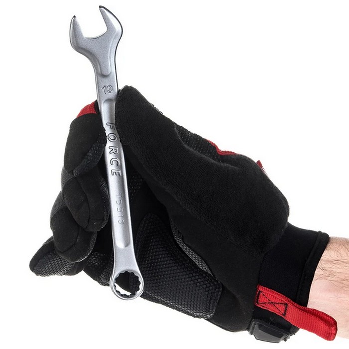 Набор рожково-накидных ключей (26пр) (6-32мм) на полотне Force 5261C