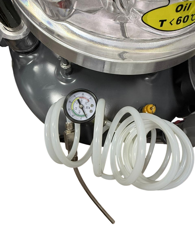 Установка сбора и замены масла с предкамерой НС-2097 80л Grey