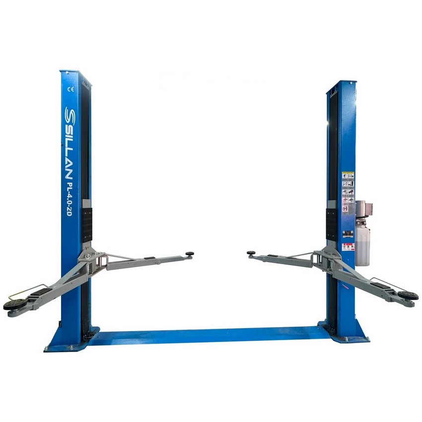 2-х постовой подъемник 4т. PL-4.0-2D(220V) КОМПЛЕКТ, Уценка, код: 230725-1005