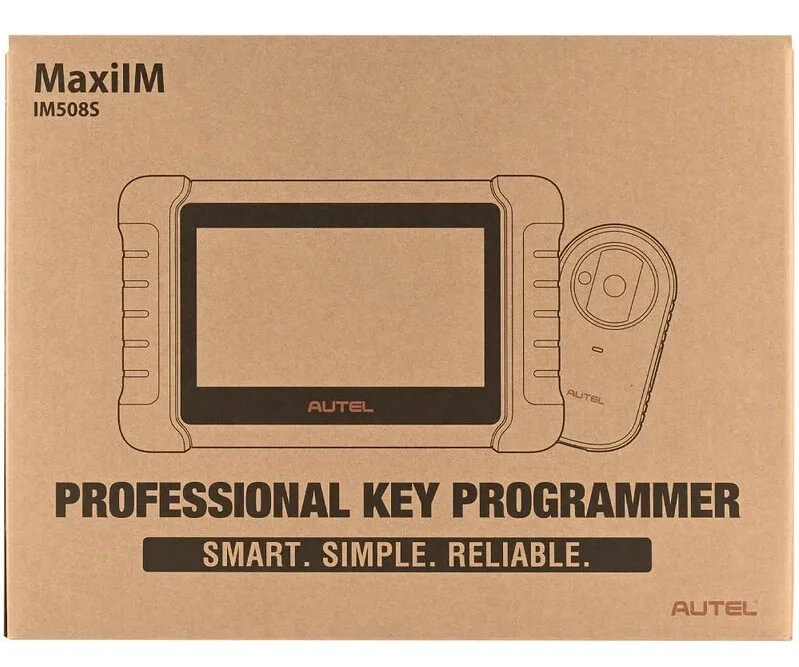 Программатор Autel MaxiIM IM508S упаковка