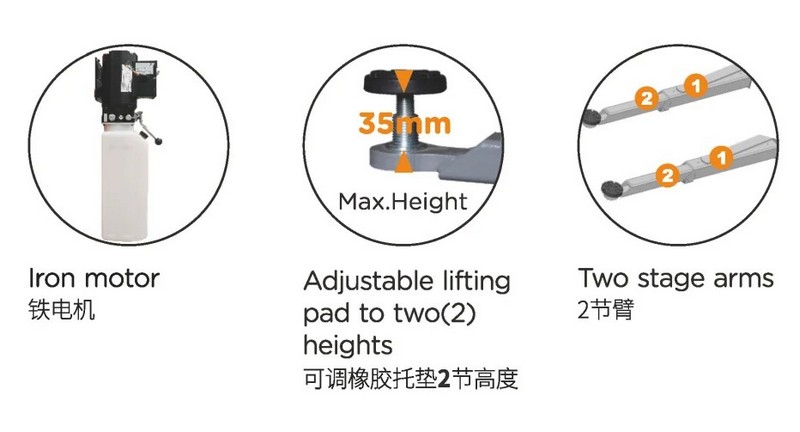 2-х постовой подъемник 4,5т. U-T45SA (380V)