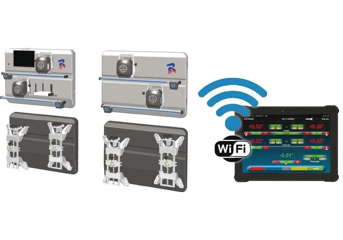 Стенд развал-схождения Ravaglioli RAVTD2.0WIFI (без кругов)