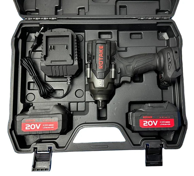 Пневмогайковерт ударный аккумуляторный Rotake RC-8803