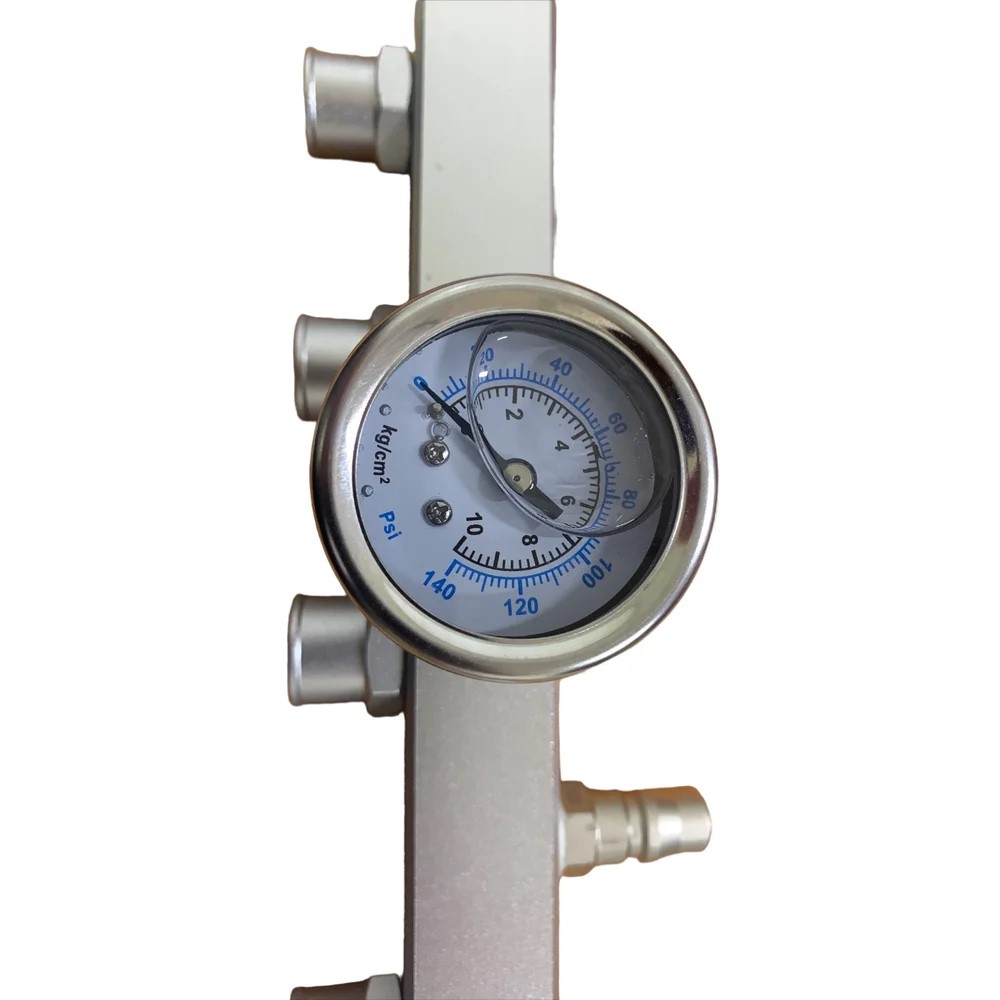 Рампа с насадками и монометром 603LITE