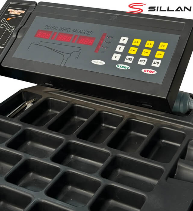 Балансировочный станок PL-1120, 380V панель управления