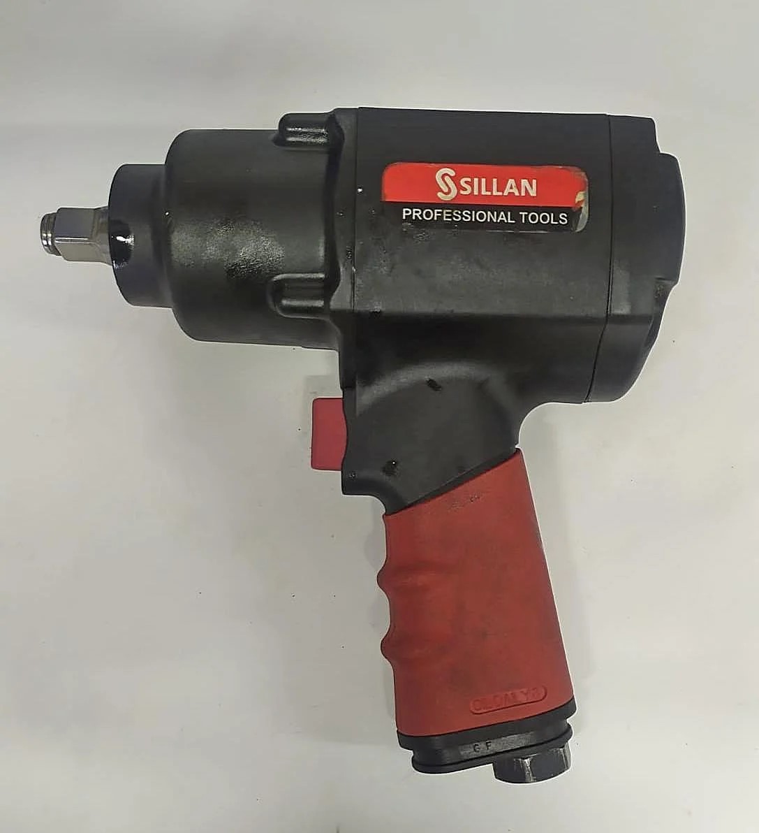 Пневмогайковерт ударный  в наборе Sillan RT-5275K 1/2. Уценка, код: 150222-0004